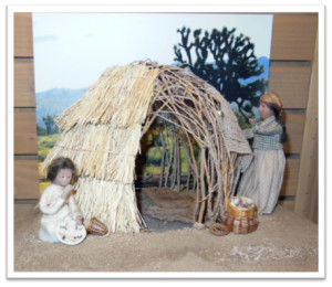 Framed wickiup