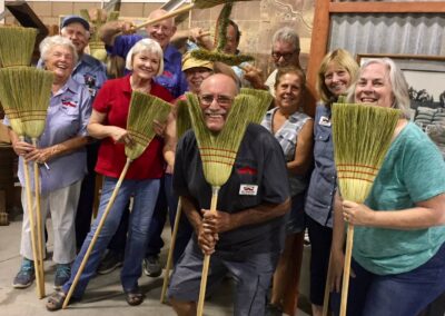 2018 AVRM crew with brooms